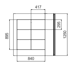 Схема холодильной витрины Missouri enigma NC 125 heat HT OS/self